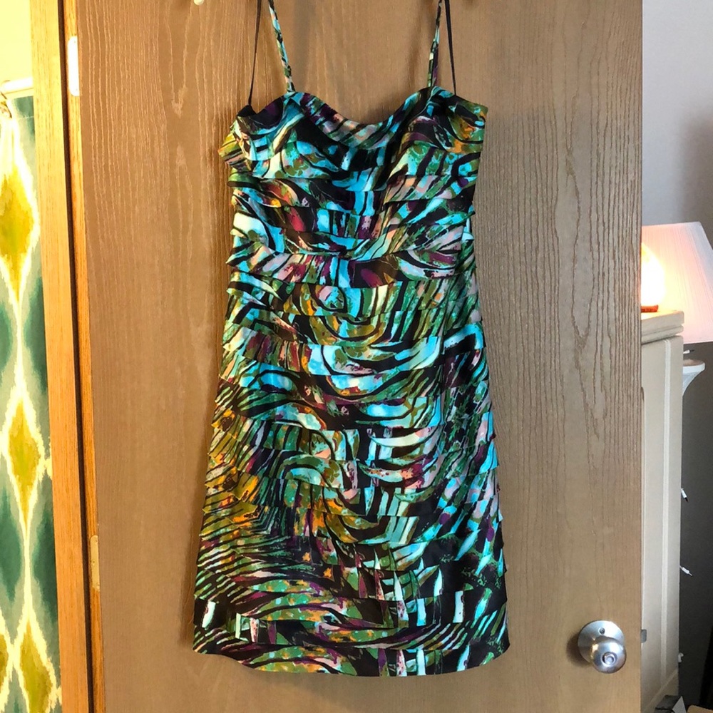 Satin Cocktail Dress